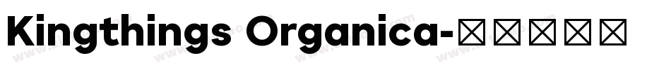 Kingthings Organica字体转换